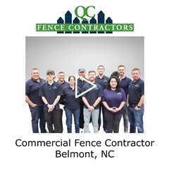 Commercial Fence Contractor Belmont, NC - QC Fence Contractors