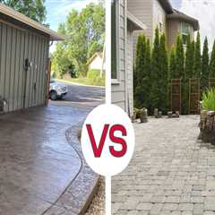 Concrete vs. brick vs. stone: A Comparison for Sidewalk Cleaning