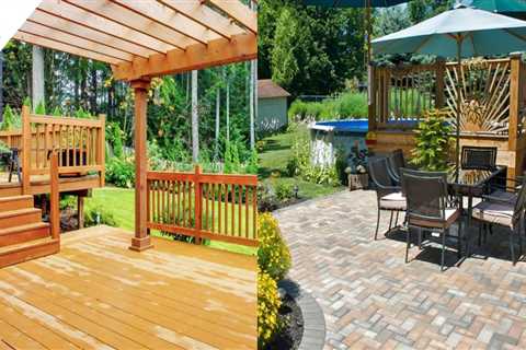 Wood vs. Concrete vs. Stone Patios: Which is Best for Your Power Washing Needs?