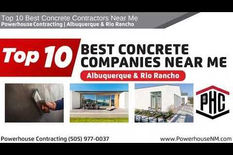 Concrete Contractors Near Me