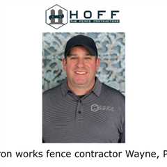 Iron works fence contractor Wayne, PA