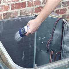 Inspection and Cleaning of Outdoor HVAC Units