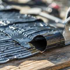 How to Remove Roofing Tar From Wood