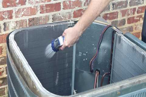 Inspection and Cleaning of Outdoor HVAC Units