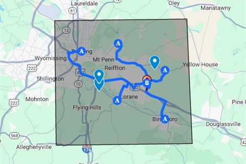 Concrete Contractor Reading, PA - Google My Maps