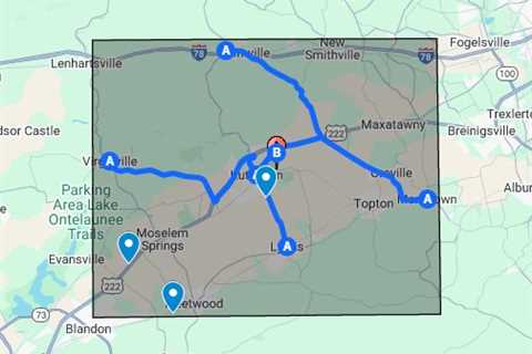 Commercial HVAC contractor Kutztown, PA - Google My Maps