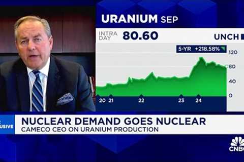 As countries phase out Russian fuel ''they''re coming our way'', says Cameco CEO Tim Gitzel