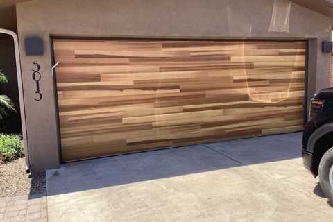 Wood-Look Steel Garage Doors for Arizona Homes | Stapley Action - Stapley Action Garage Door