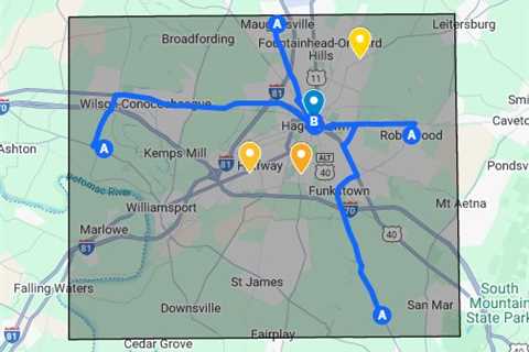 Gutter installation company Hagerstown, MD - Google My Maps