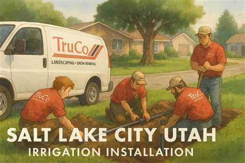 Salt Lake City Utah Irrigation Installation