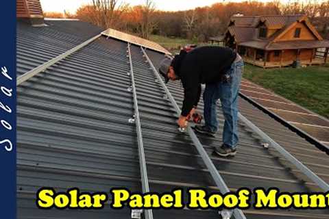 Installing Solar Roof Racking for an Additional 20 Solar panels.  -  IronRidge