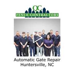 Automatic Gate Repair Huntersville, NC - QC Fence Contractors
