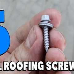 Top 5 Best Metal Roofing Screw Review In 2024