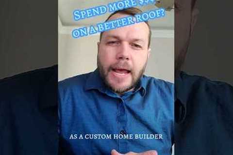 Build with Jed! All about ROI on roofing systems #buildwithjed #roofing #roof #homes #homebuilder