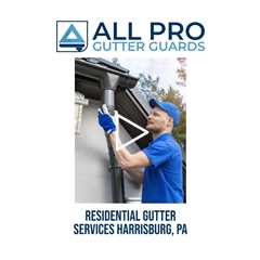 Residential gutter services Harrisburg, PA - All Pro Gutter Guards