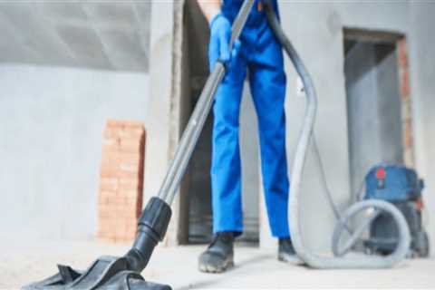 Why Construction Cleaning Should Start Before the Project Ends