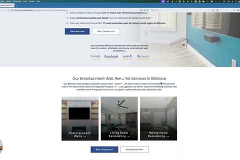 Entertainment Wall Remodeling in Biltmore | Planning Before You Build