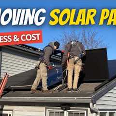 Roof Repairs with Solar Panels: This is the Cost and Process of Solar Panel Removal &..