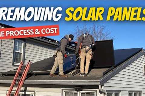 Roof Repairs with Solar Panels: This is the Cost and Process of Solar Panel Removal &..
