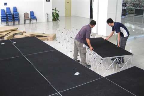 Acoustic Portable Stage Solutions by NexGen - servicerr.com