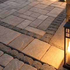 Elevate Your Outdoor Space with Paver Installation and Lighting