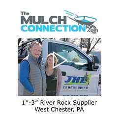 1″-3″ River Rock Supplier West Chester, PA - The Mulch Connection