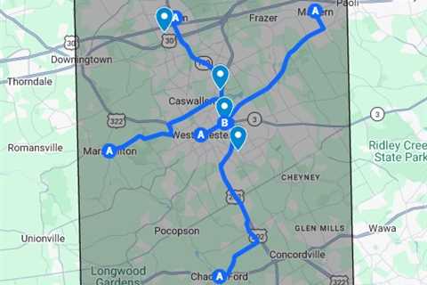 HVAC System Design West Chester, PA - Google My Maps