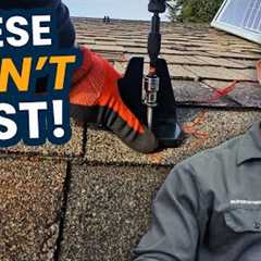 Are Self Sealing Mounts Worth It? (New Solar Installation Tech) | Roofers React